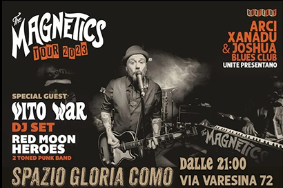 The Magnetics + Vito War + Red Moon Heroes