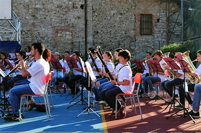 Banda dei laghi comaschi in concerto