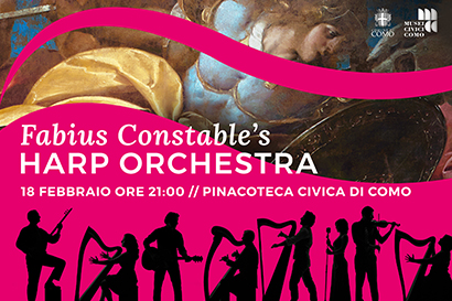 Fabius Constable's Harp Orchestra in concerto
