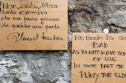 Sulle orme di Plinio e Guglielma, antichi modernissimi