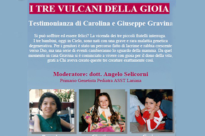 I tre vulcani della gioia