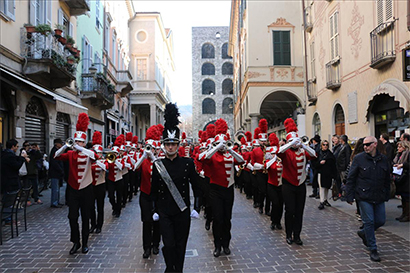 Marching Band nelle vie del centro storico