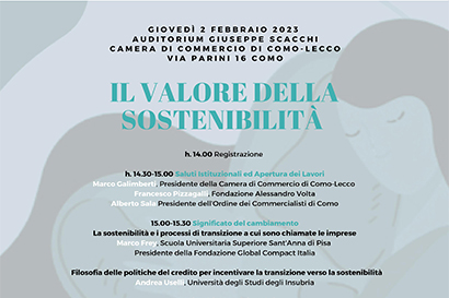Il valore della sostenibilità