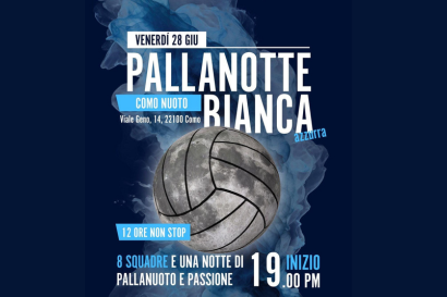 La PallaNotte Bianca in Como Nuoto