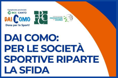 Dai Como: per le società sportive riparte la sfida