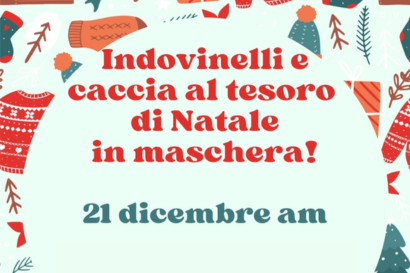 Indovinelli e caccia al tesoro di Natale in maschera