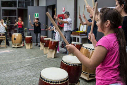 Festa di inizio anno (Hajme Taiko)