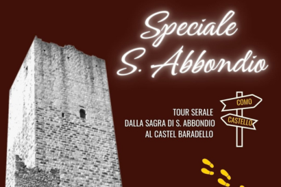 Tour notturno con salita al Castel Baradello