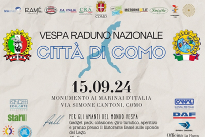 Vespa raduno nazionale Città di Como