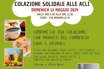 Colazione solidale alle Acli