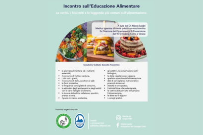 Incontro sull'educazione alimentare