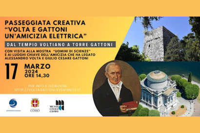 Volta e Gattoni. Un'amicizia elettrica