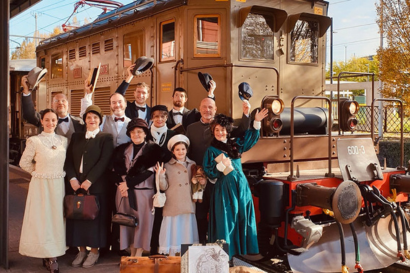 A Como con il treno storico