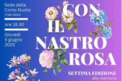 Con il nastro rosa