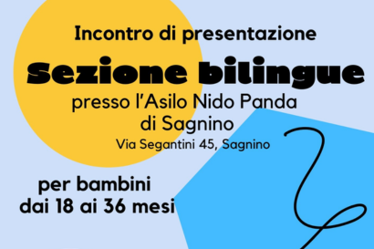 Sezione bilingue presso l'asilo nido Panda