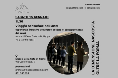 Viaggio sensoriale nell'arte