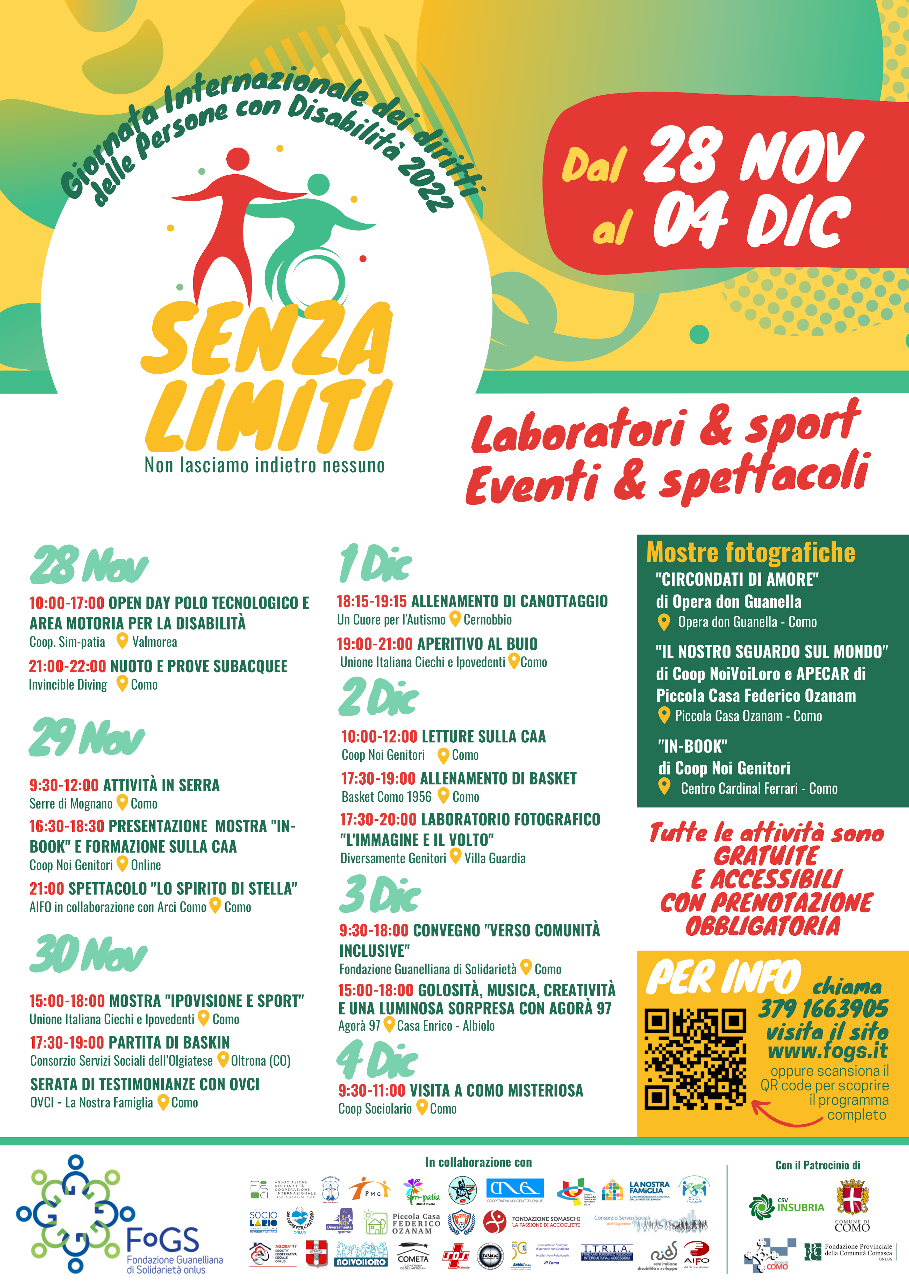 SENZA LIMITI - Locandina A3