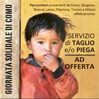 Un taglio di capelli solidale 