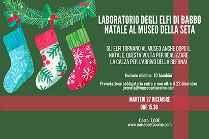 Laboratorio degli elfi di Babbo Natale 