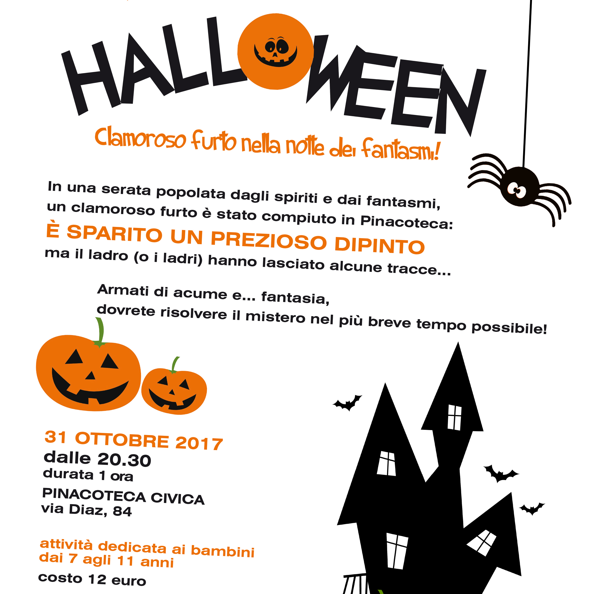Halloween. Clamoroso furto nella notte dei fantasmi!