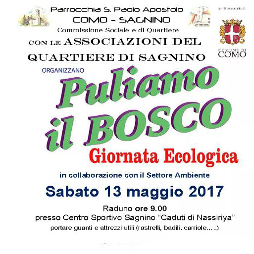 Puliamo il bosco